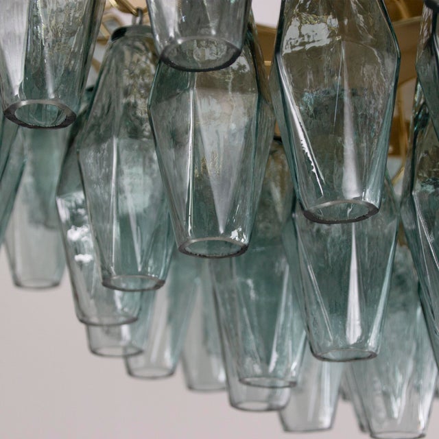 Large Italian Flush Lamp in Murano Glass, 1990 For Sale - Image 9 of 10