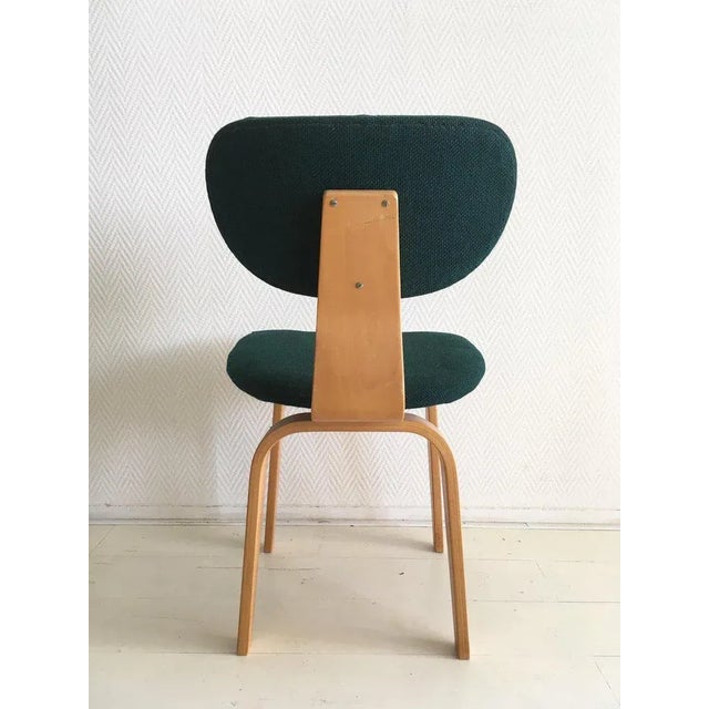 Green Set of SB02 Dining Chairs by Cees Braakman for Pastoe, 1950s For Sale - Image 8 of 12