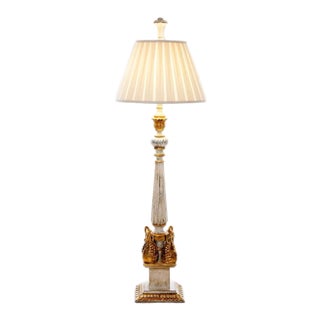 1990s Italian Empire Style Floor Lamp - "Regine" For Sale
