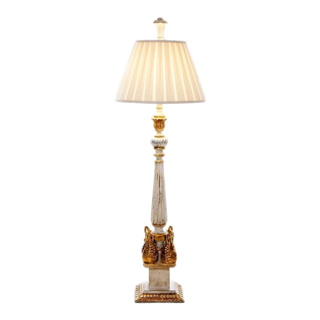 1990s Italian Empire Style Floor Lamp - "Regine" For Sale