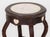Victorian Victorian Chinoiserie Style Mahogany Ottomans, 2 For Sale - Image 3 of 7