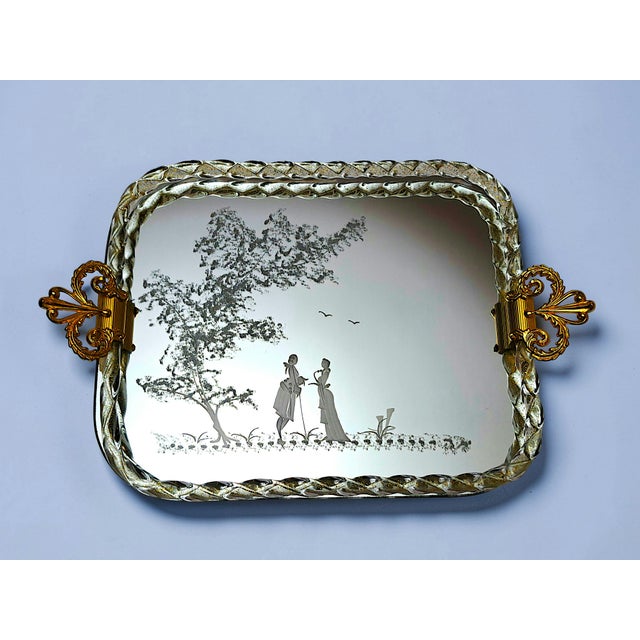 Murano Glass Tray from Manifattura Di Murano, 1980s For Sale - Image 6 of 7