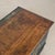 Wood 1926 Original Blue Hand-Painted Pine Flat Top Trunk For Sale - Image 7 of 15