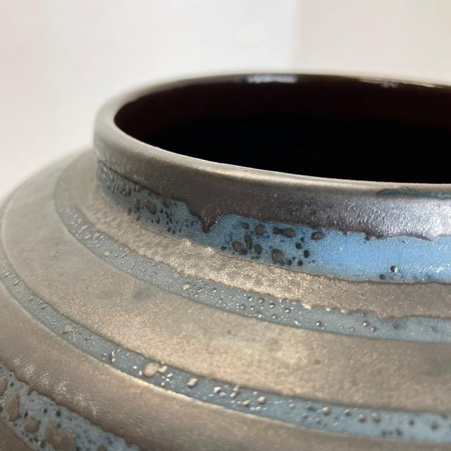 Fat Lava Ceramic Ankara Vase by Heinz Siery for Carstens Tönnieshof, Germany, 1960s For Sale - Image 14 of 18