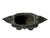 Black Green Bronze-Ware Ram Ox Ding Archaic Zoomorphic Ritual Vessel Display For Sale - Image 8 of 11