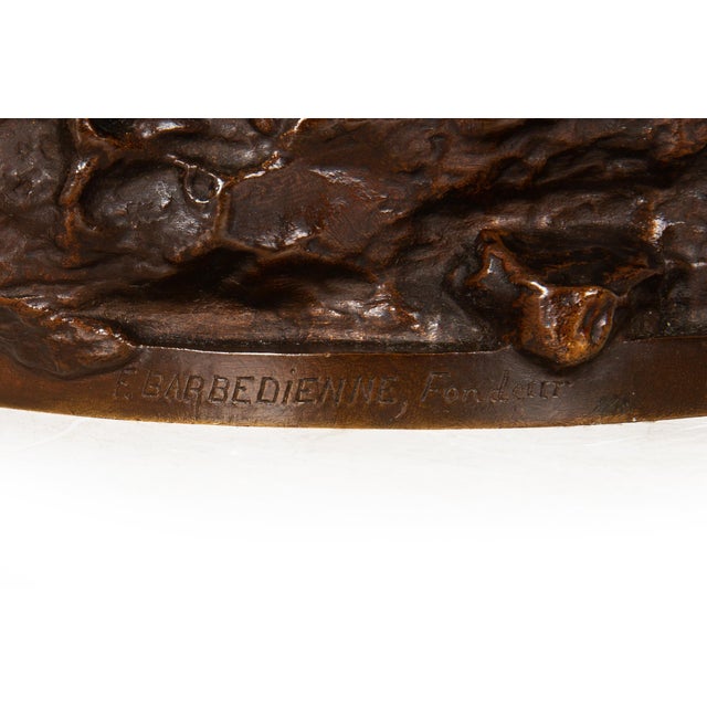 Barbedienne French Bronze Sculpture “Sorrow of Orpheus” by Raoul Verlet For Sale - Image 15 of 18