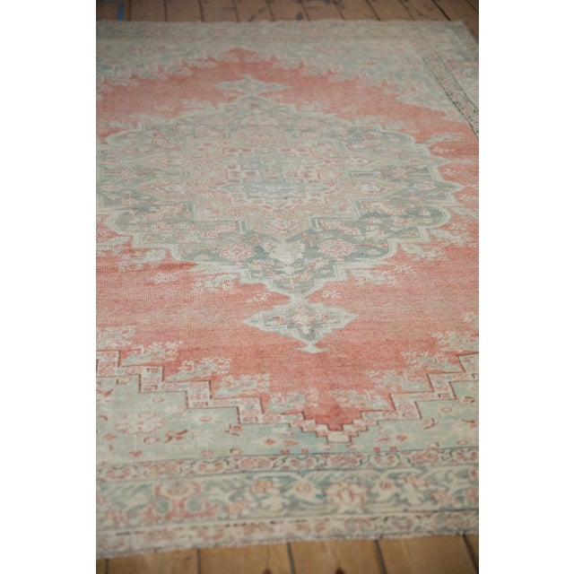 Textile Vintage Distressed Anatolian Carpet - 6' x 8'9" For Sale - Image 7 of 10