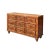 Chinese Distressed Orange Brown 9 Drawers Dresser Cabinet For Sale - Image 9 of 11
