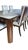 Wood Set of 10 - Christian Liaigre Style Leather Chairs For Sale - Image 7 of 7