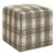 Wood Joie Ireland Plaid Ottoman For Sale - Image 7 of 7