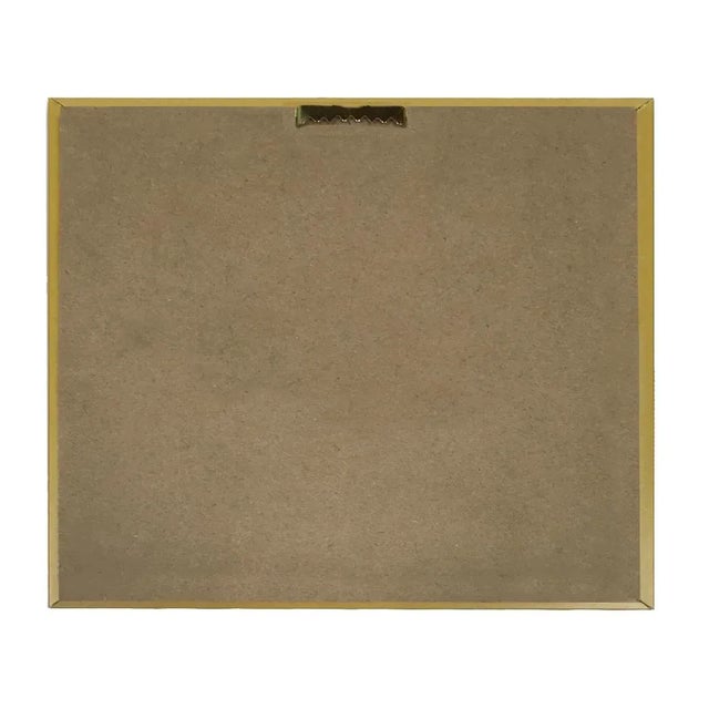 Traditional Fox on the Lurk Framed 8x10" Oil Painting Print on Canvas For Sale - Image 3 of 3