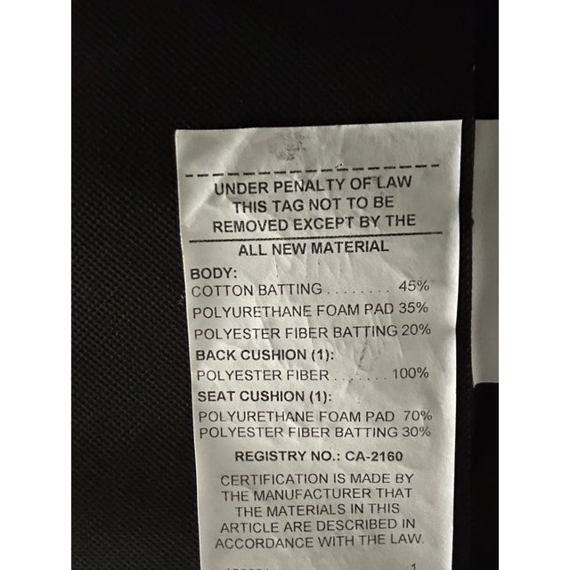 Emerald A. Rudin Curved Velvet Sofa For Sale - Image 8 of 8