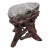 Chinese Fluorite Stone Root Table Circa 1990s For Sale