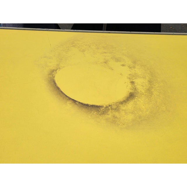 A find from our family estate purchased early 70's. Unmarked Richard Schultz for Knoll outdoor collection Dining table....