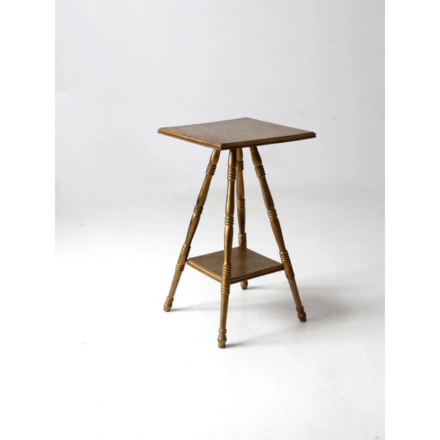 Antique Painted Side Table For Sale - Image 13 of 13