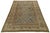 Textile Antique Malayer Style Hand-Knotted Wool Rug With Botanical Motif in Indigo For Sale - Image 7 of 11