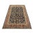 Sarouk Rug 7’1” X 9’11” Blue Wool Vintage Traditional Hand-Knotted Carpet For Sale
