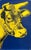 Original Pop Art Cow Yellow/Blue Poster after Andy Warhol, 1992 For Sale - Image 10 of 10