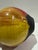 Peter Aslan Raku Pottery Orb Vase Multicolor Crackle Glaze Studio Ceramic For Sale In Atlanta - Image 6 of 13