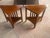 Beautiful, matching pair of vintage Ethan Allen "American Impressions" Triangle Corner End Tables (Model #24-8423)....