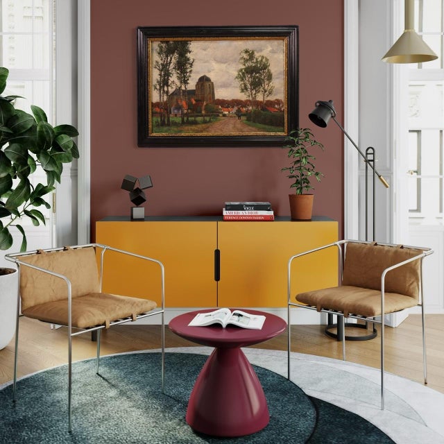 G. V. Hoven, Landscape, 1918, Oil on Canvas For Sale - Image 7 of 16