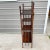 Antique Faux Tortoise Shell Finish Bamboo Etagere With Five Pine Planked Shelves For Sale - Image 4 of 12