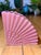 Ceramic Vintage MCM Pink Ceramic Fan Vase Planter For Sale - Image 7 of 14