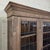 English Late 19th Century Light Oak Carved Base and Glazed Top Bookcase For Sale - Image 14 of 18