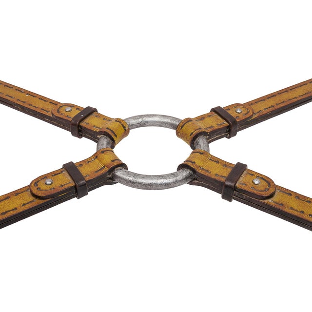 1960s Coffee Table attributed to Jacques Adnet, 1960s For Sale - Image 5 of 8