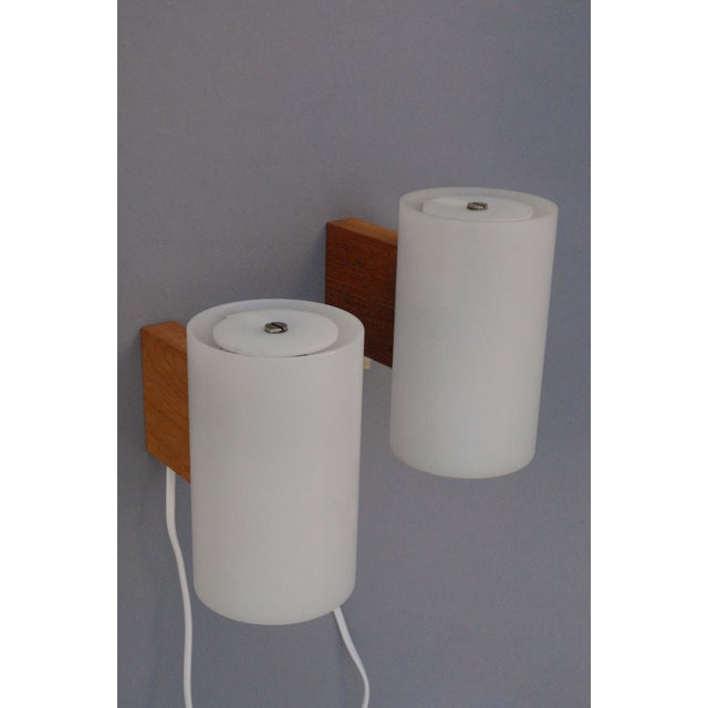 1960s Model 720 Wall Lights by Uno & Östen Kristiansson for Luxus, Sweden, 1960s, Set of 2 For Sale - Image 5 of 12