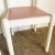 White and Pink Carimate Style Dining Chairs - Set of 4 For Sale - Image 9 of 10
