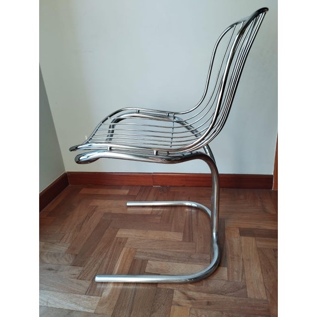 Radiofreccia Chair by Gastone Rinaldi for Rima, 1970s For Sale - Image 6 of 15