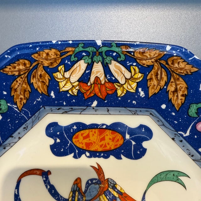 Marqueterie Plates from Hermès, 1990s, Set of 4 For Sale - Image 14 of 18