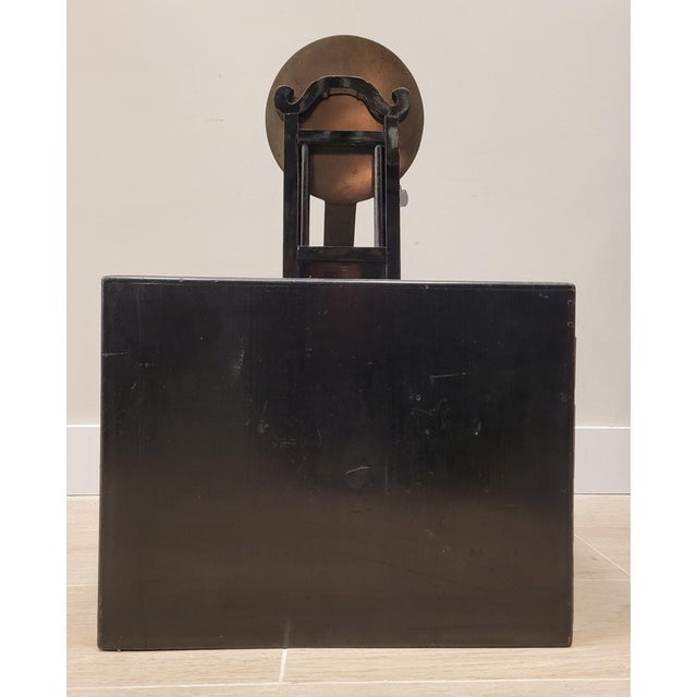 Dresser with Mirror in Lacquered Black, Japan, 1880s For Sale - Image 5 of 16