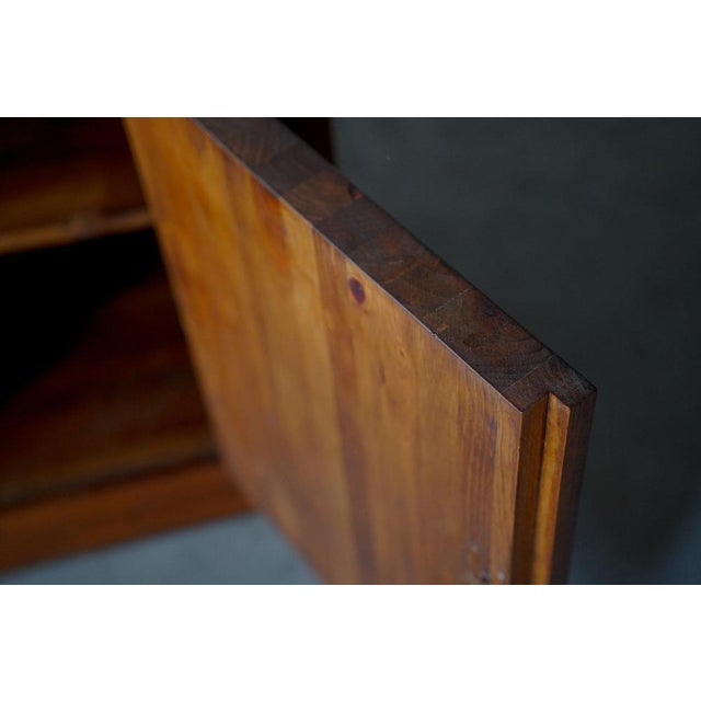 Hand-Carved Sideboard from Aquarius Enterprises, South Africa, 1970s For Sale - Image 13 of 18