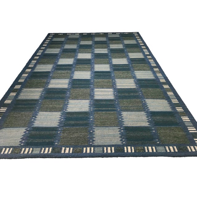 Mid-Century Modern Schooner Rug by Celerie Kemble for Chairish, 3'x12' For Sale - Image 3 of 8