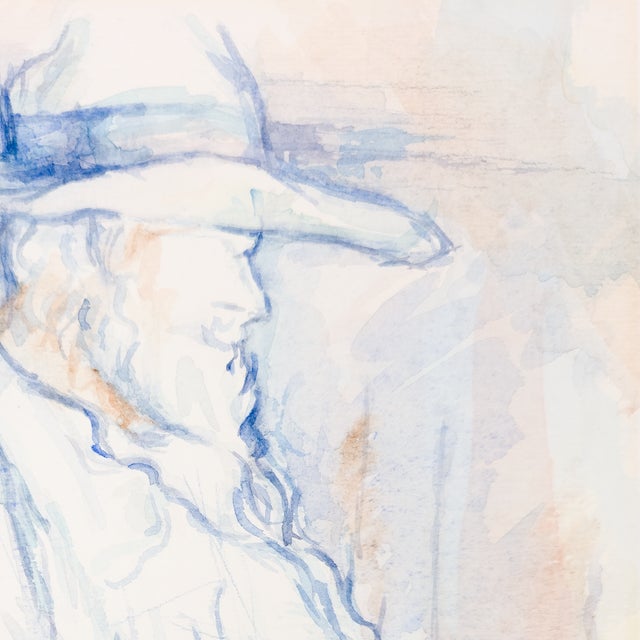 1970s Bearded Man in Hat - V. Morgan, C. 1978 For Sale - Image 5 of 10