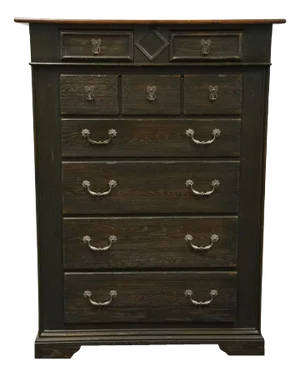 Lexington Furniture American Country West Collection Solid Oak Rustic Farmhouse 42" Chest of Drawers 936-307