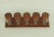 Teak Spice Rack from Digsmed, Set of 6 For Sale - Image 3 of 11
