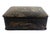Wood Antique Japanese Black Lacquered Chinoiserie Gilt Painted Jewelry Box For Sale - Image 7 of 16