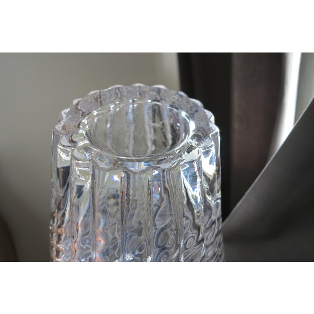 Tiffany & Co. "Oriental" Crystal Glass Flower Vase Chairish