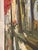 “Untitled”, Oil on Canvas, Jing Zhong (Signed) For Sale - Image 4 of 7