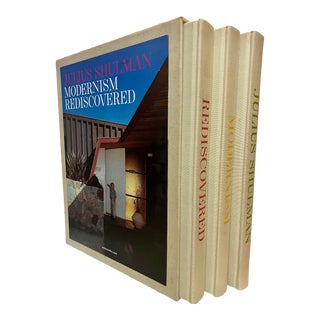 2007 Signed Julius Shulman Modernism Rediscovered Three Volume Box Set by Taschen For Sale