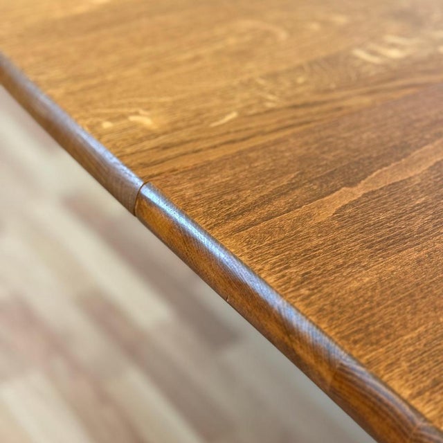 Oval Dining Table in Oak from Gangsø, Denmark, 1980s For Sale - Image 9 of 12