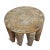 African Vintage Nupe Wood Low Stool For Sale - Image 3 of 7