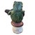 1970s Anthropomorphic Frog Playing Guitar Mushroom Cement Sculpture Yard Art Statue For Sale - Image 5 of 18