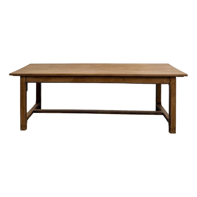 Vintage Farmhouse Dining Table in Oak, 1970s For Sale