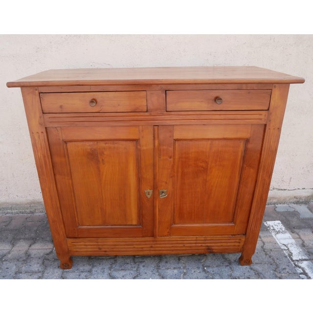 Antique Cherry Sideboard, 1800s For Sale - Image 13 of 16