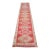 Hand-Knotted Narrow Runner Turkish Rug Hallway Decor- 2'1' X 12'3' For Sale