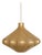 Cocoon Pendant Light attributed to Friedel Wauer for Goldkant Leuchten, 1960s For Sale